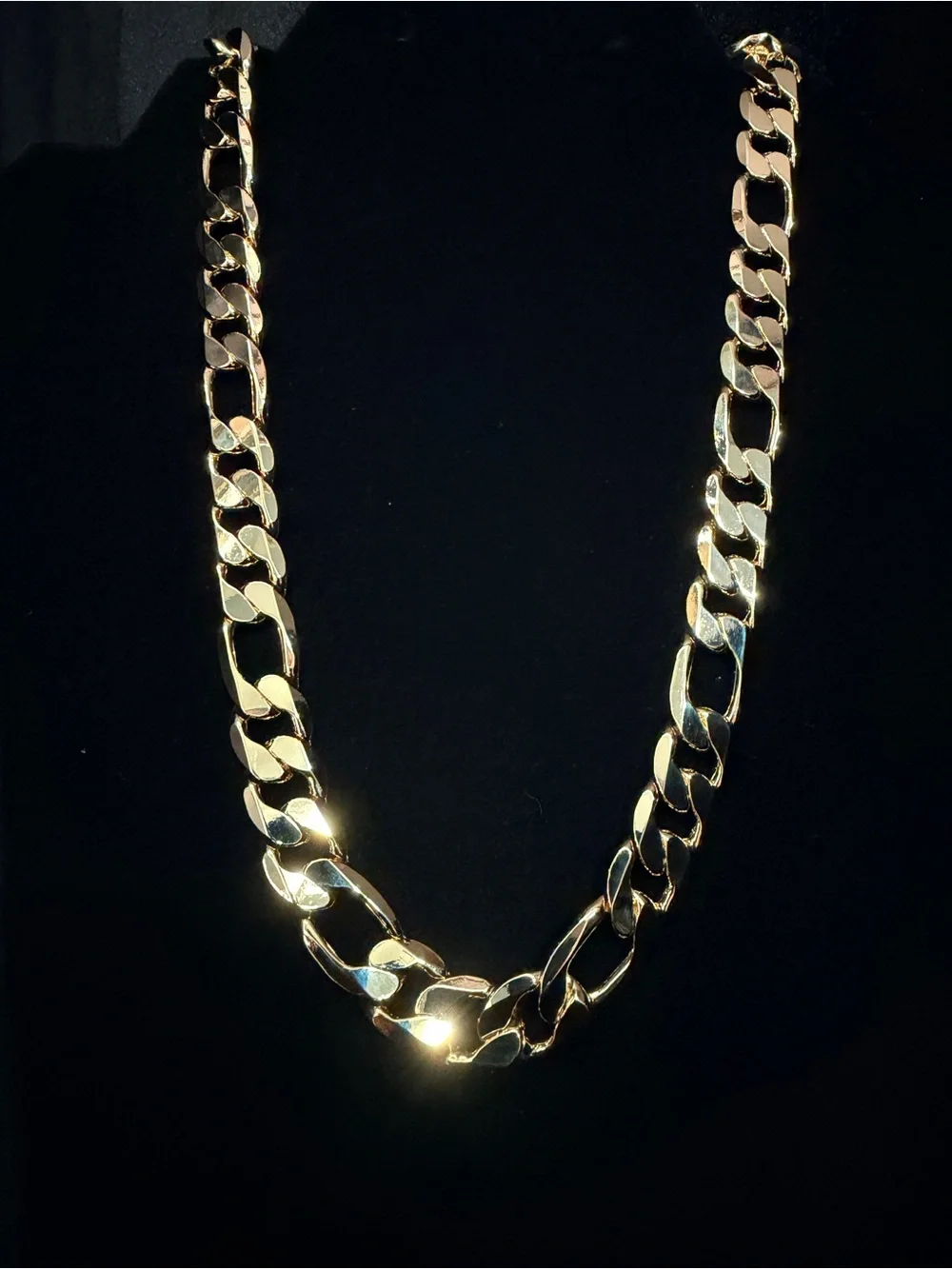 Cuban 20in 12.5MM 14k Stamped Gold Filled Necklace Brand new Stand Out Piece